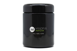 Mindful Matcha 100 Gramm im Violettglas
